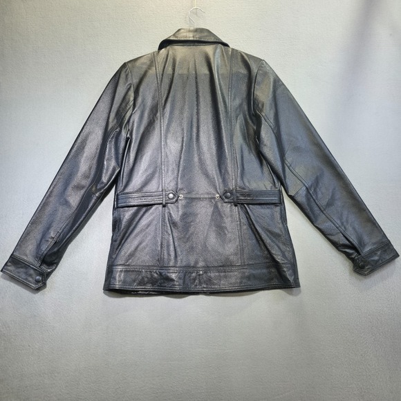 NRA Women's Authentic Gear Concealed Carry Leather Jacket Size Small - Picture 7 of 11